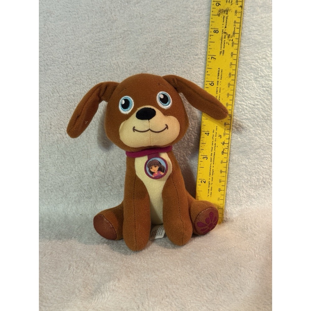 Fisher-Price Dora and Friends Perrito Doggie Day Dog Plush Stuffed Animal Toy 6"